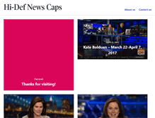 Tablet Screenshot of hidefnewscaps.net